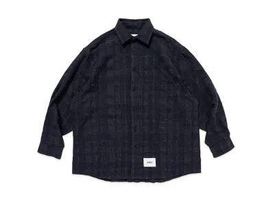 WTAPS TXT / LS / WOCT Twill Textile "Navy"