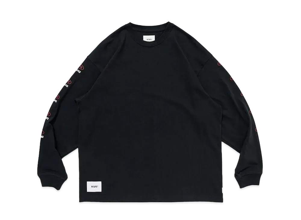ダブルタップス PRTC / LS / コットン "ブラック" 242ATDT-CSM13