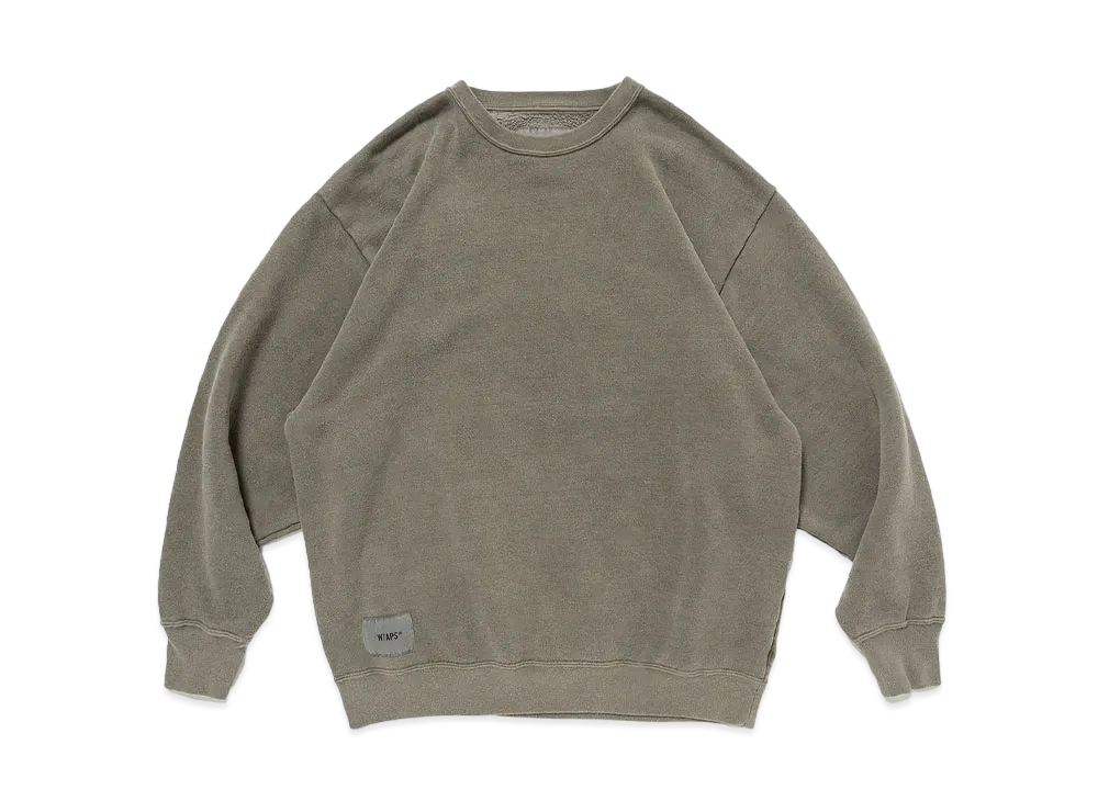 WTAPS Sign 01 / Sweater / CTPL "Olive Drab"