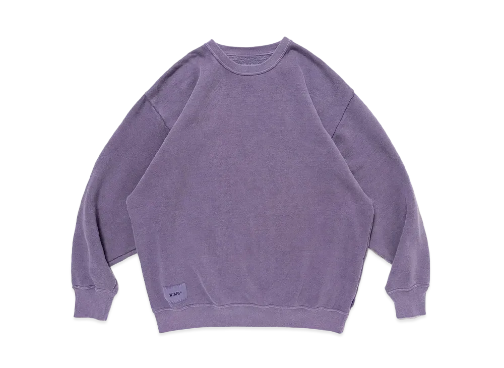 WTAPS Sign 01 / Sweater / CTPL "Purple"