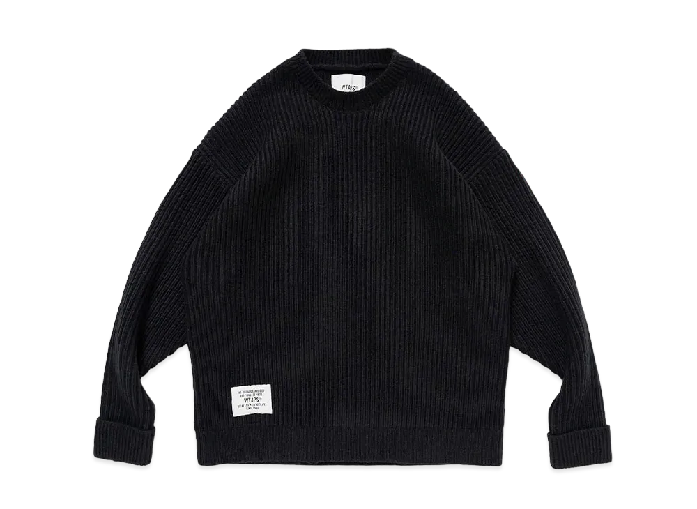 WTAPS Deck / Sweater / Poly "Black"
