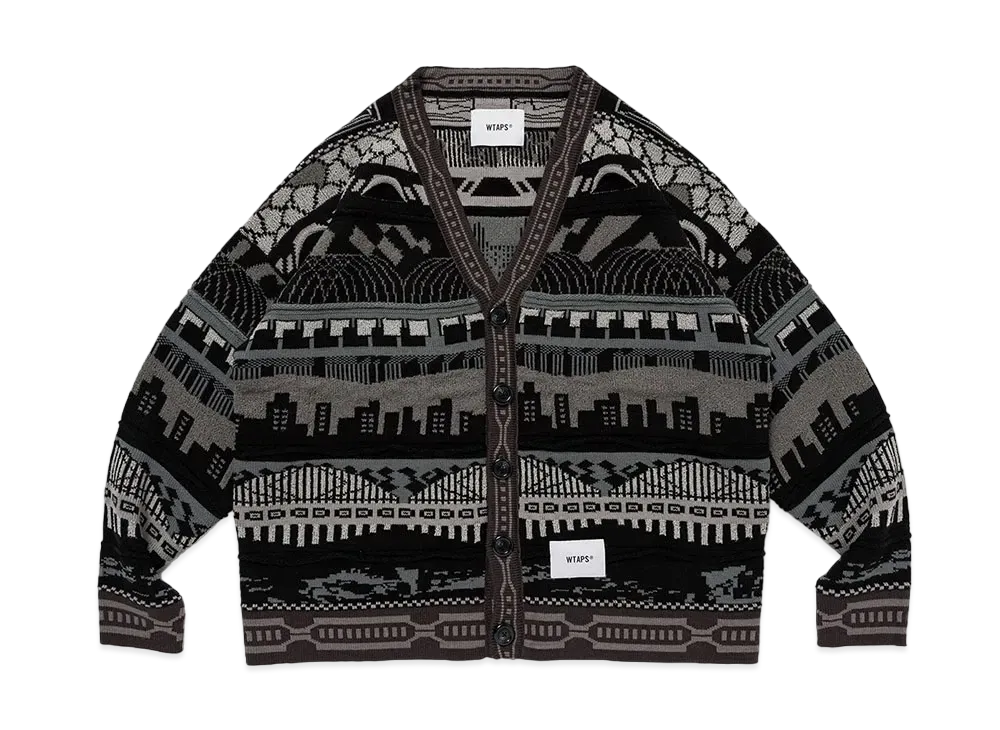 WTAPS Palmer 813 / Sweater / Acrylic "Black"