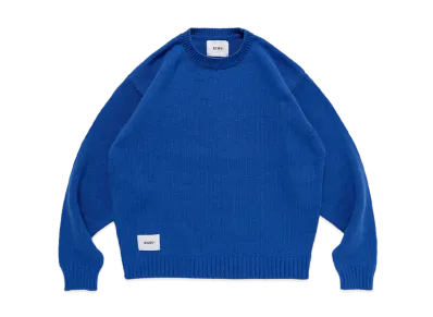 WTAPS Sign / Sweater / Poly "Blue"
