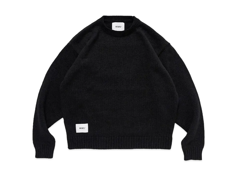 WTAPS Sign / Sweater / Poly "Black"