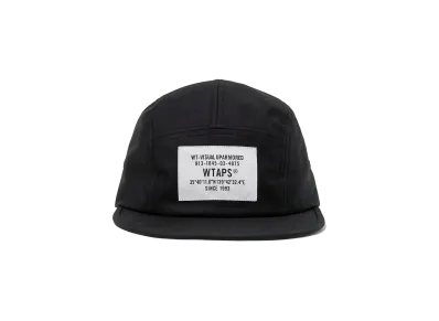 WTAPS T-5 01 / Cap / Cotton Satin "Black"