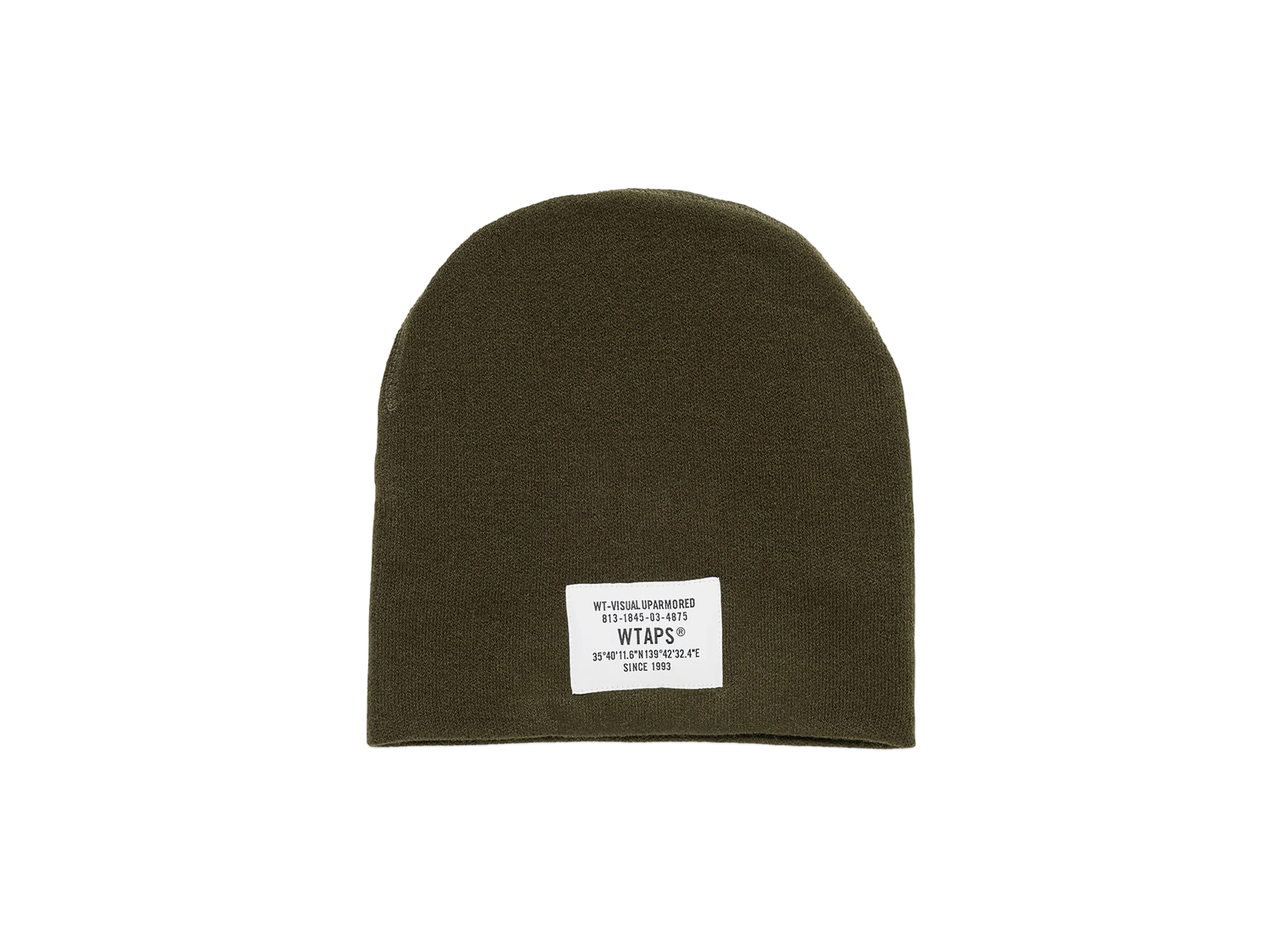 WTAPS Wiggly / Beanie / Acrylic "Olive Drab"