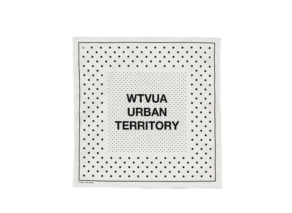 WTAPS Bandaria / Bandanna / Cotton "White"