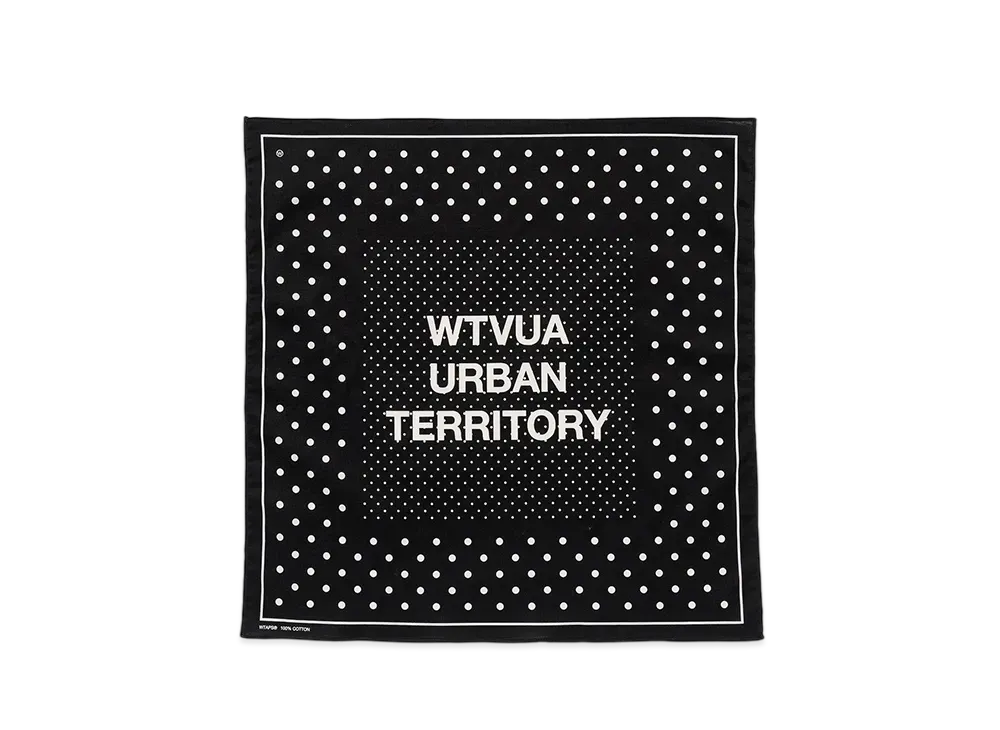 WTAPS Bandaria / Bandanna / Cotton "Black"