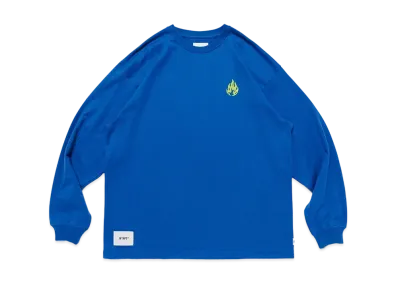 WTAPS Flammable / LS / Cotton. Hwang Yusun "Blue"