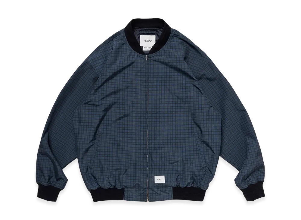 WTAPS RS / Jacket / Poly. Tussah. Textile "Green"