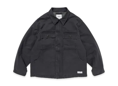 WTAPS MICH / Jacket / Cotton. CNVS "Charcoal"