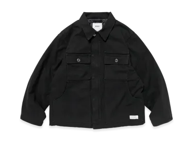 WTAPS MICH / Jacket / Cotton. CNVS "Black"