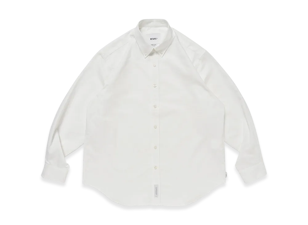 WTAPS BD 01 / LS / CTPL. Oxford. COOLMAX. RF "White"
