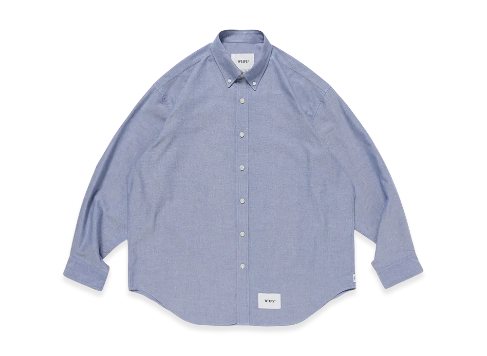 WTAPS BD 03 / LS / CTPL. Oxford. COOLMAX. OF "Blue"