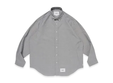 WTAPS BD 03 / LS / CTPL. Oxford. COOLMAX. OF "Black"