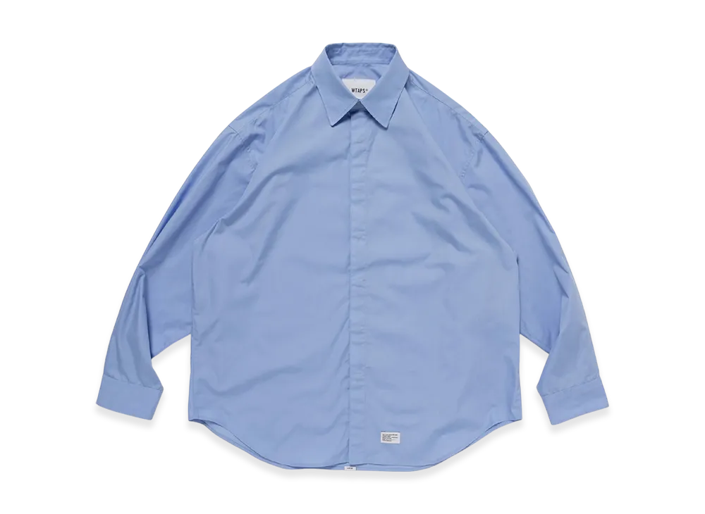 WTAPS Repo 01 / LS / CTPL. Broadcloth "Blue"