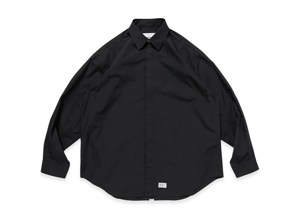 WTAPS Repo 01 / LS / CTPL. Broadcloth "Black"