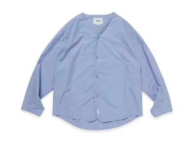 WTAPS Scout 01 / LS / Cotton. Broadcloth "Blue"