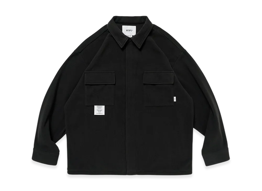 WTAPS OBJ / LS / Poly. Fleece "Black"