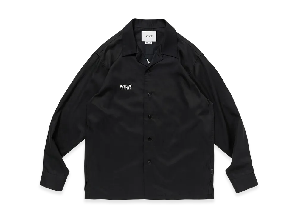 WTAPS EW / LS / CTLY. Twill "Black"