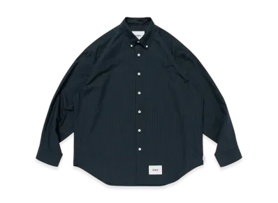 WTAPS BD 07 / LS / Cotton. Broadcloth. Textile. OF "Green"