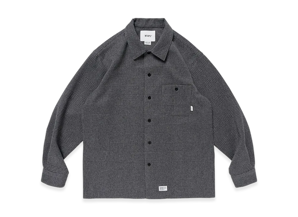 WTAPS Crumb / LS / Poly. Tweed. Textile "Gray"