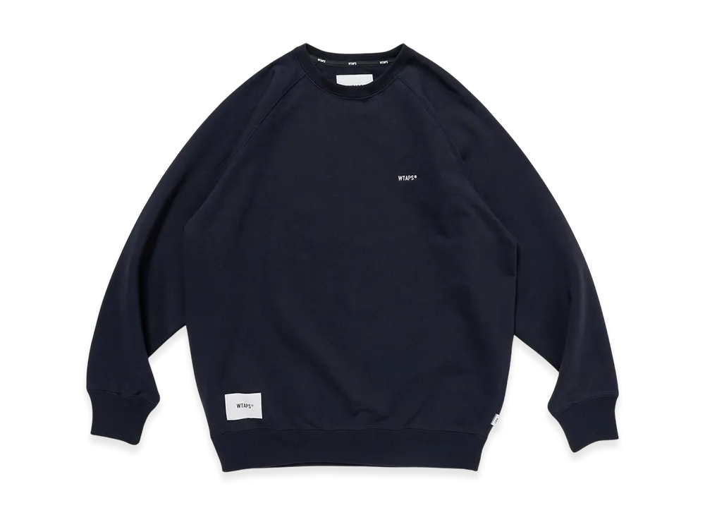 WTAPS SIGN-RGYD / Sweater / Cotton "Navy"