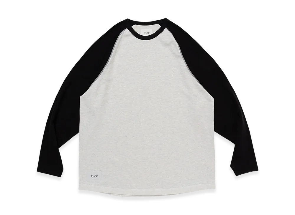 WTAPS Ian / LS / Cotton "Black/Light Gray"