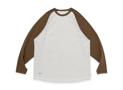 WTAPS Ian / LS / Cotton "Brown/Light Gray"