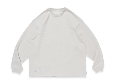 WTAPS SIGN-YD / LS / Cotton "Light Gray"