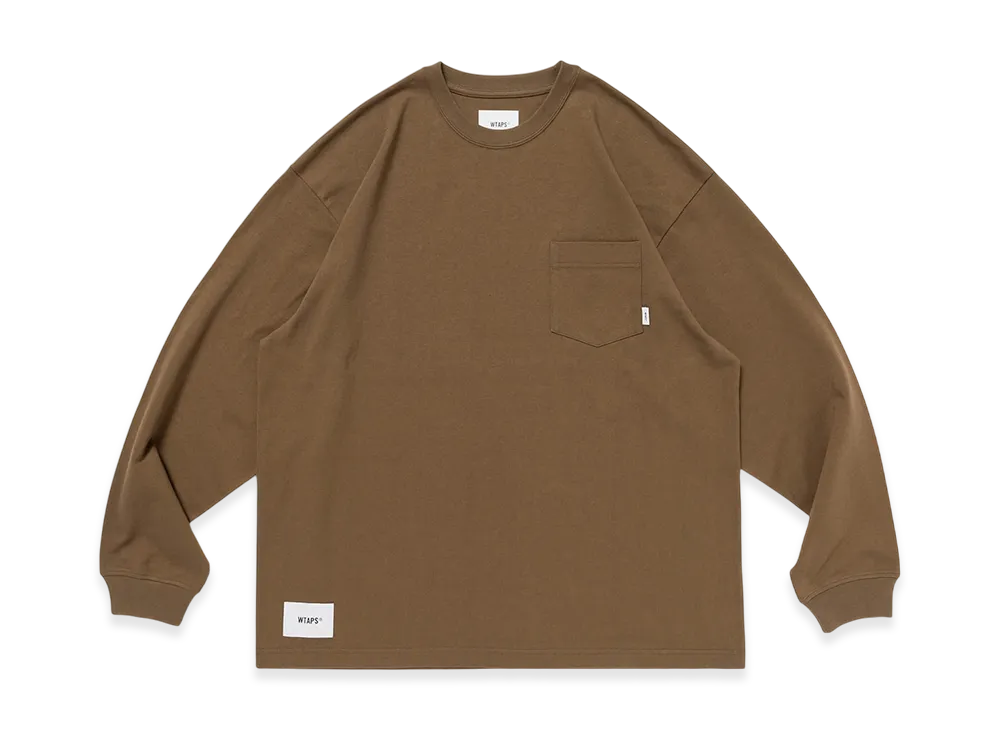 WTAPS AII / LS / Cotton "Brown"