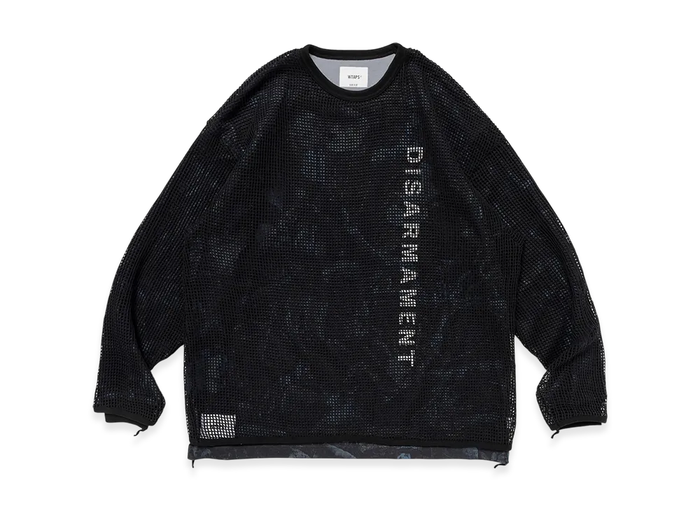 WTAPS Ghill / LS / Cotton "Black"