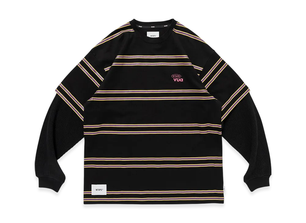 ダブルタップス SLDR 02 / LS / コットン "ブラック" 252ATDT-CSM20