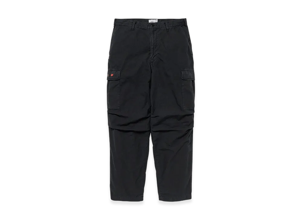 WTAPS MILT9601 / Trousers / Cotton. Ripstop "Black"