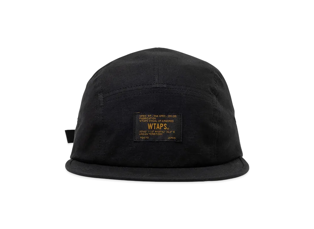 WTAPS T-5 03 / Cap / Cotton. Ripstop "Black"