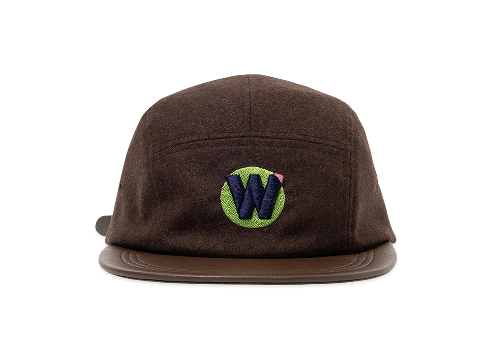 WTAPS T-5 04 / Cap / WONY. Flannel. Synthetic "Brown"