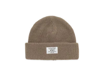 WTAPS SGT / Beanie / Acrylic "Greige"