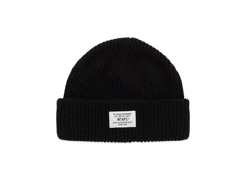 ダブルタップス SGT / ビーニー / アクリル "ブラック" 252MADT-HT03