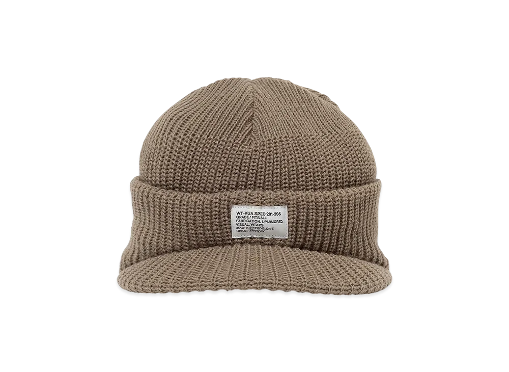 WTAPS GOR / Beanie / Acrylic "Greige"
