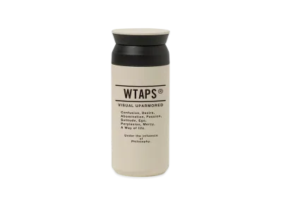 WTAPS H2O 350ml / Bottle / Steel. KINTO "White"