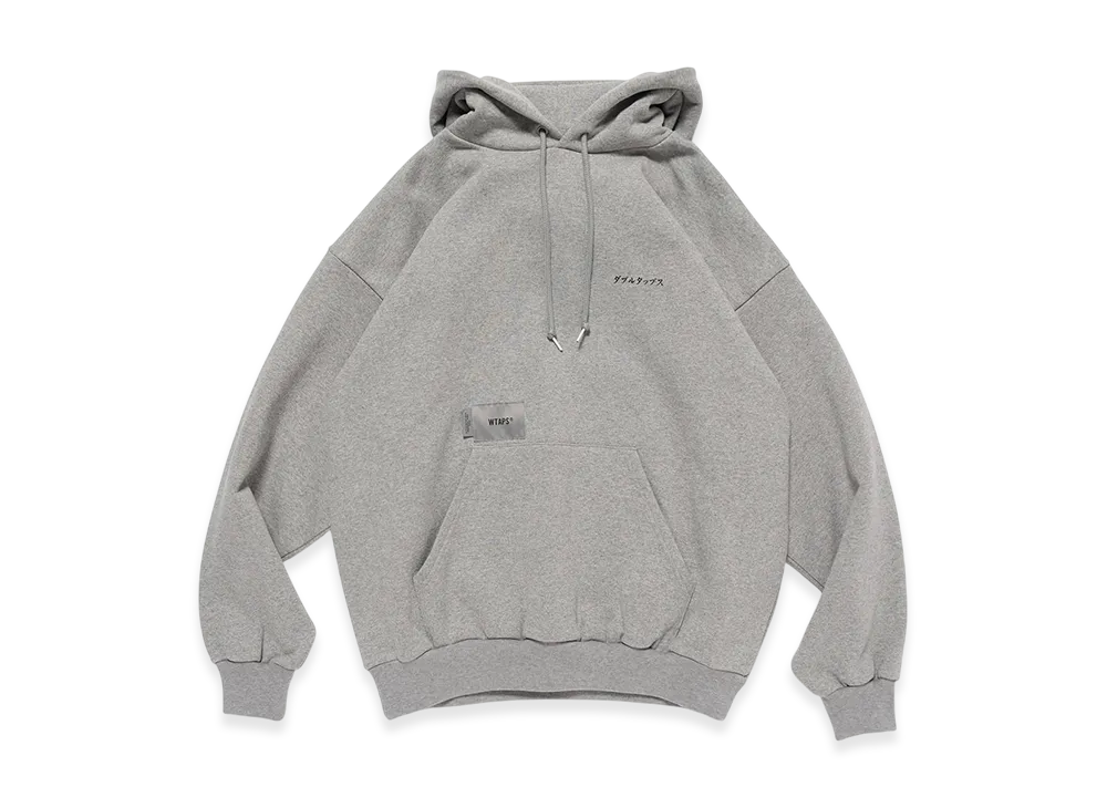 WTAPS Mon / Hoody / Cotton "Ash Gray"