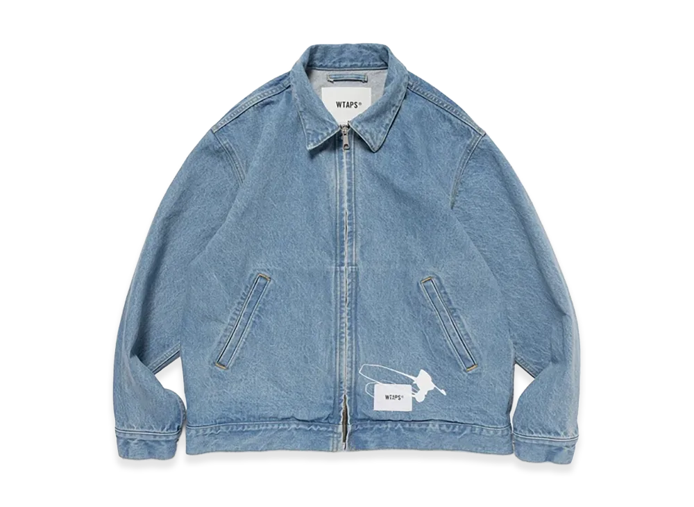 WTAPS Wrecker / Jacket / Cotton. Denim "Indigo"