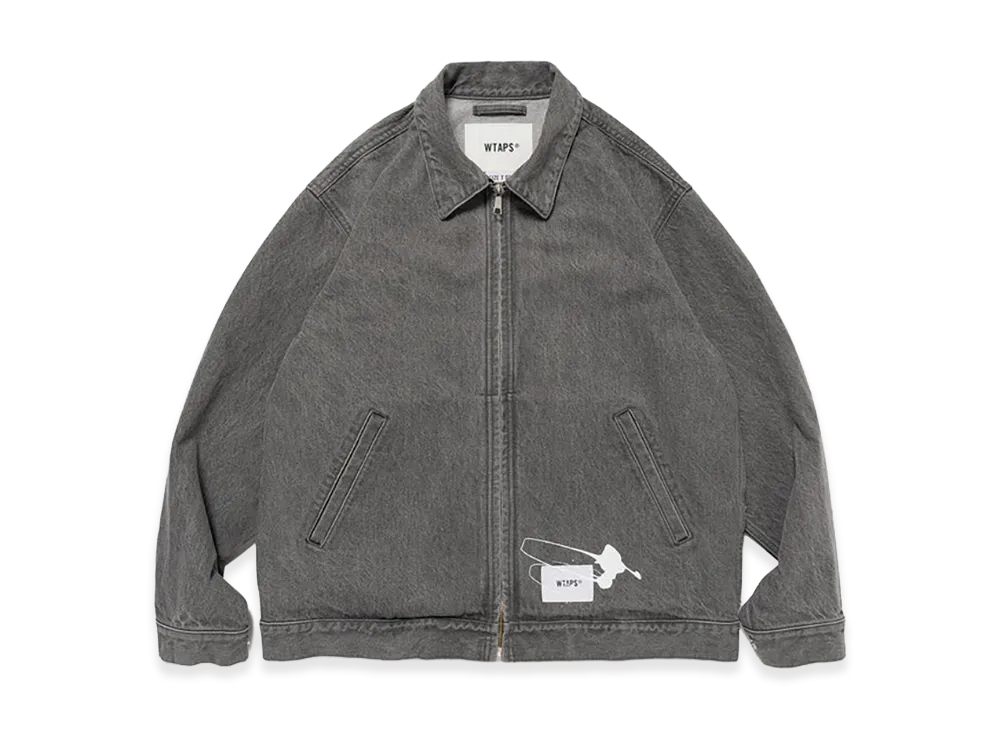 WTAPS Wrecker / Jacket / Cotton. Denim "Black"