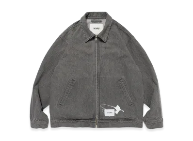 WTAPS Wrecker / Jacket / Cotton. Denim "Black"