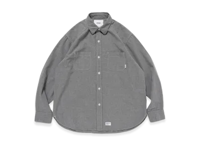 WTAPS Cb / LS / Cotton. Chambray "Black"