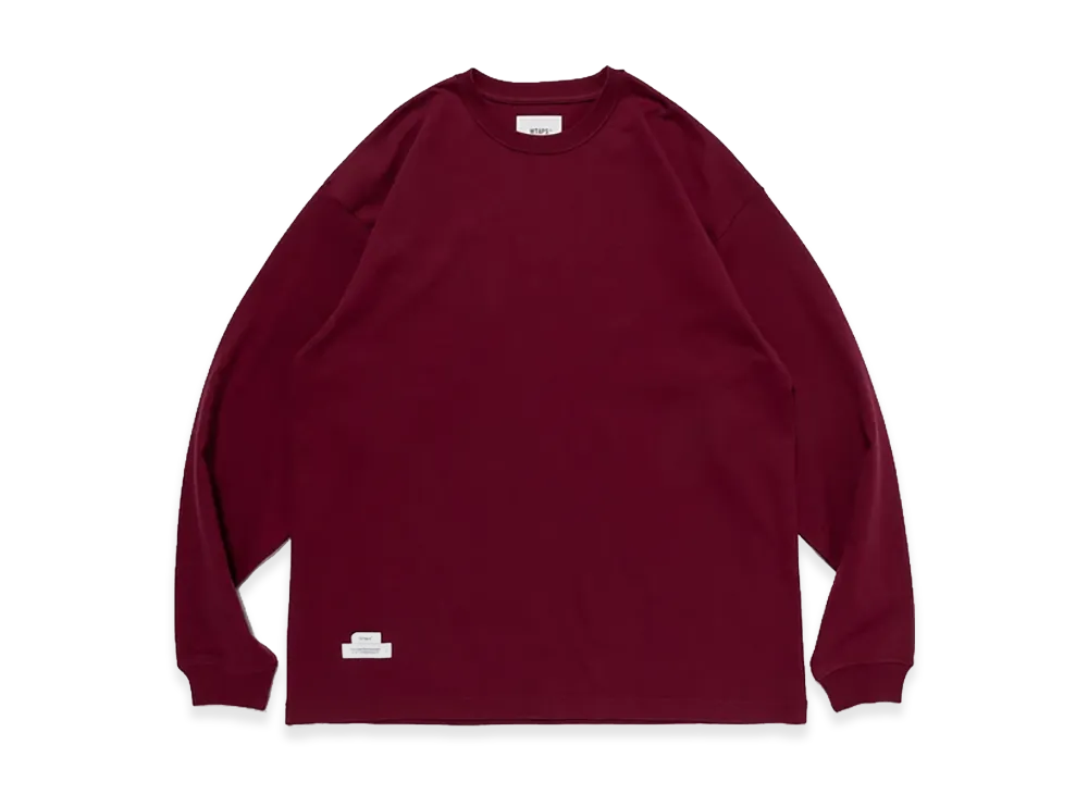 WTAPS Dot-Yd / LS / Cotton "Burgundy"
