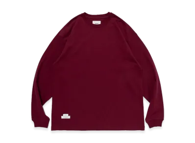 WTAPS Dot-Yd / LS / Cotton "Burgundy"