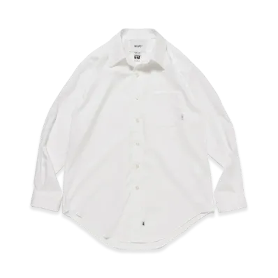 WTAPS x SSZ Dwindle 01 / LS / Cotton.Broadcloth.SSZ "White"