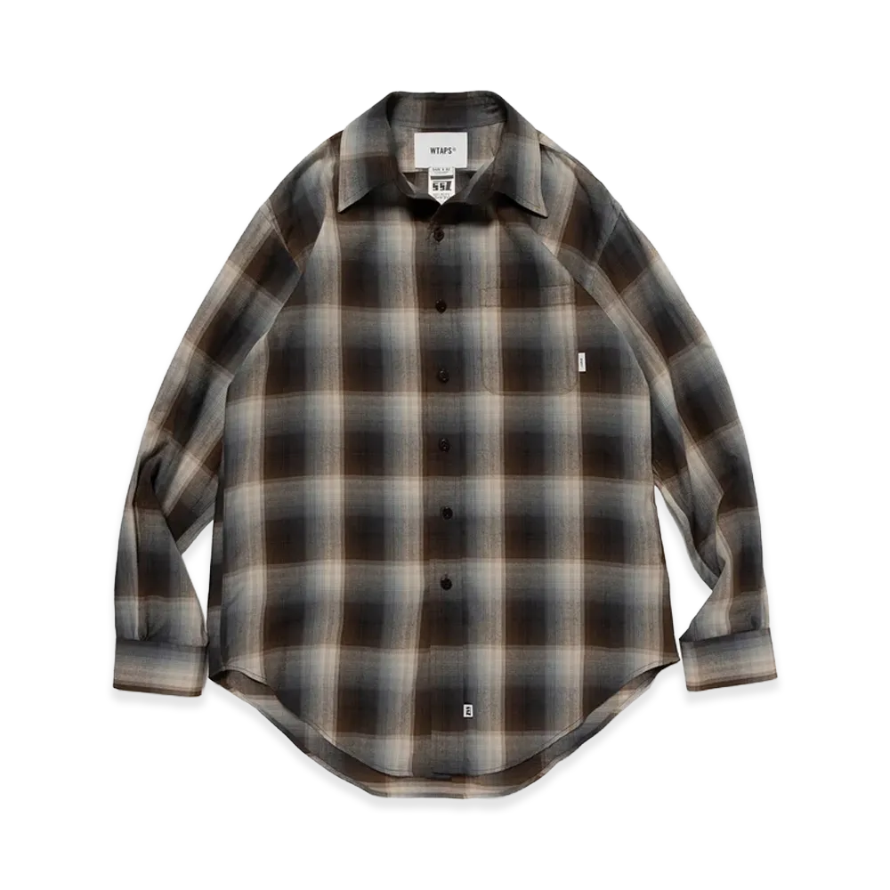 WTAPS x SSZ Dwindle 02 / LS / Rayon.Ombr.Textile.SSZ "Brown"