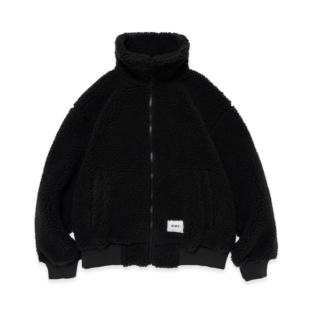 WTAPS Florets / Jacket / Poly. Boa. Textile "Black"